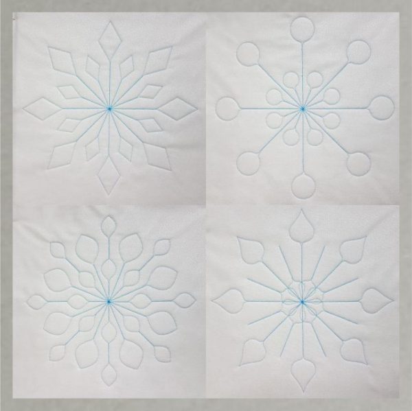 Azeeda Snowflake Wall Stencil Template WS00038905