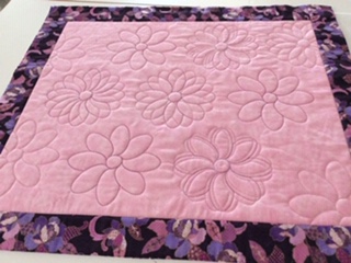 Beginning Domestic Free Motion Quilting Set - Purple Daisies Quilting