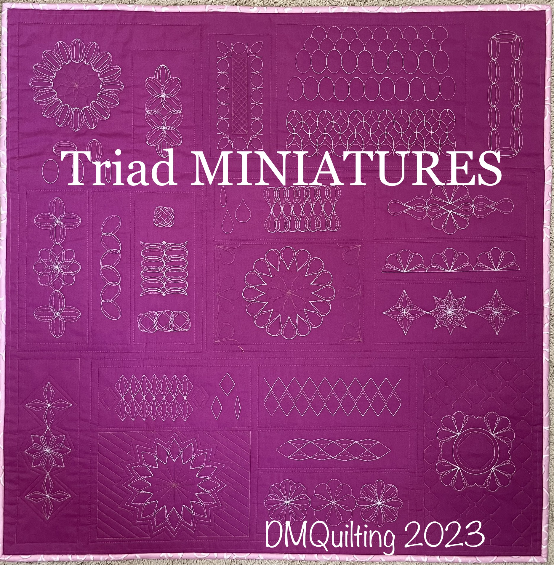 DM Quilting - Winding Way Templates